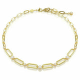 Argos Swarovski Constella Gold Tone Plated Link Chain Necklace 38cm- Buy online at McGrocer