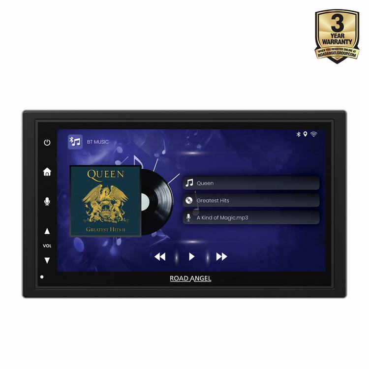 Road Angel 7 inch car stereo Apple CarPlay Android Auto - British product