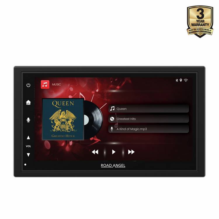 Road Angel 7 inch car stereo Apple CarPlay Android Auto - British product