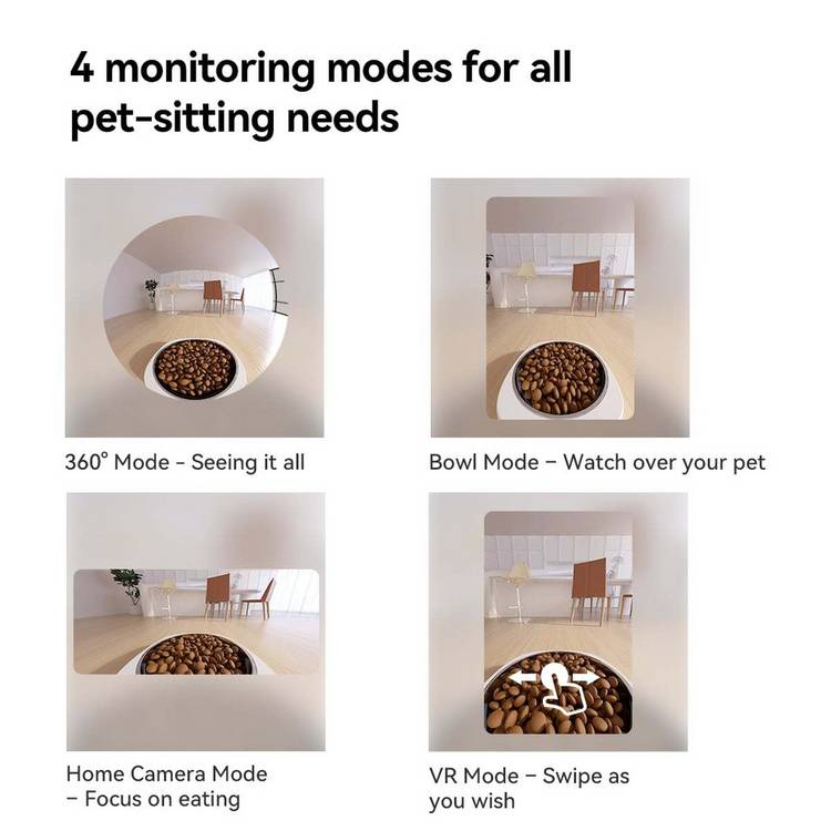 Imou PF1 pet feeder with camera 4L (British brand)