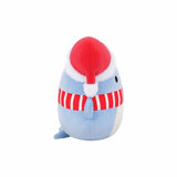 Squishmallows Samir blue whale soft toy 7.5 inch (British brand)