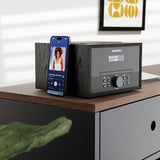 Oakcastle DAB400 music system black, imported from the UK