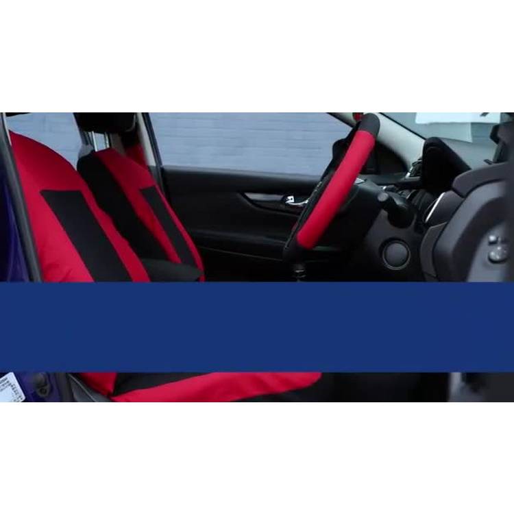 Streetwize red black interior car set 19-piece, imported from the UK