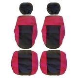 Streetwize red black interior car set 19-piece, imported from the UK
