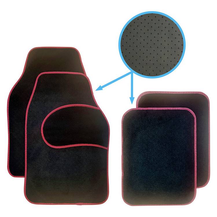 Streetwize red black interior car set 19-piece, imported from the UK