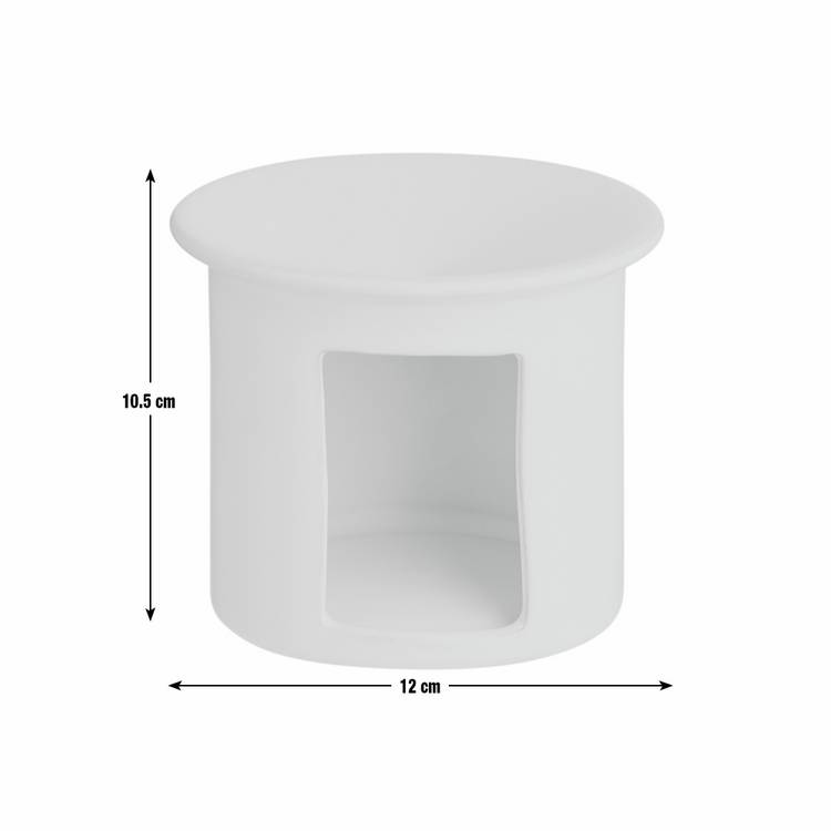 Habitat ceramic wax melt burner reactive glaze 12cm (British brand)