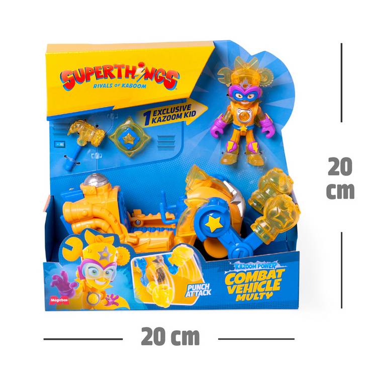 Superthings Multy combat vehicle toy - British product