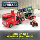 Monster Jam Launch N Go Hauler playset, imported from the UK