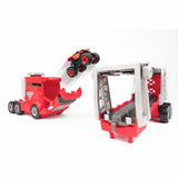 Monster Jam Launch N Go Hauler playset, imported from the UK