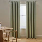 Habitat blackout curtains sage green 117x137cm, imported from the UK