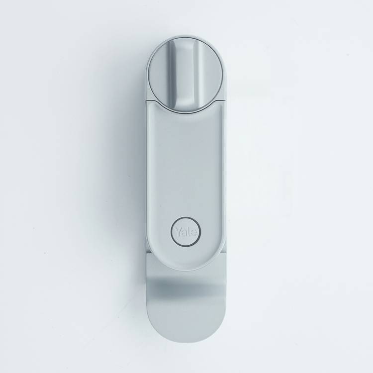 Yale Linus L2 pull escutcheon smooth satin, imported from the UK