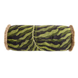 Habitat leaf jacquard bolster cushion 50x20, imported from the UK
