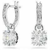 Argos Swarovski Rhodium Plated Crystal Stilla Drop Earrings- Buy online at McGrocer