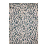 Argos Home zebra black flatweave rug 160x230cm (British brand)