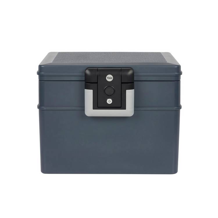Yale large fire and waterproof chest in grey (British brand)