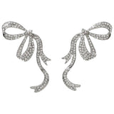 Argos Liars & Lovers Rhinestone Bow Stud Earrings- Buy online at McGrocer
