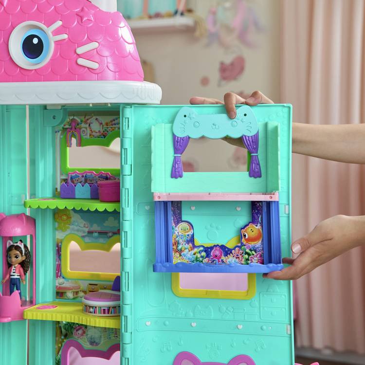 Gabby's Dollhouse bathroom portal room playset (British brand)
