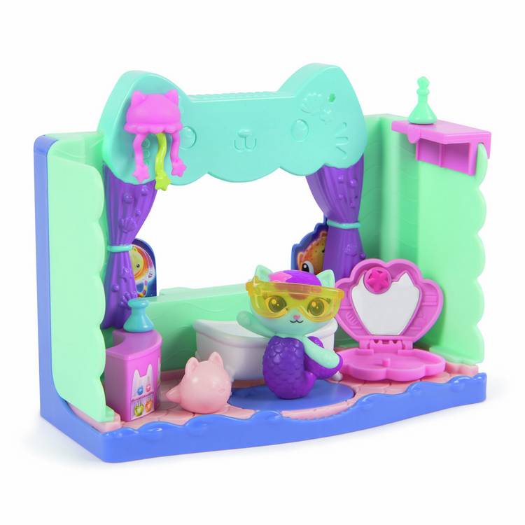 Gabby's Dollhouse bathroom portal room playset (British brand)
