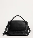 Bottega Veneta Andiamo messenger bag in calfskin with Intrecciato weave (British brand)
