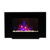 Argos Be Modern Azonto Wall Hung Electric Fire Black Glass 90cm- Buy online at McGrocer