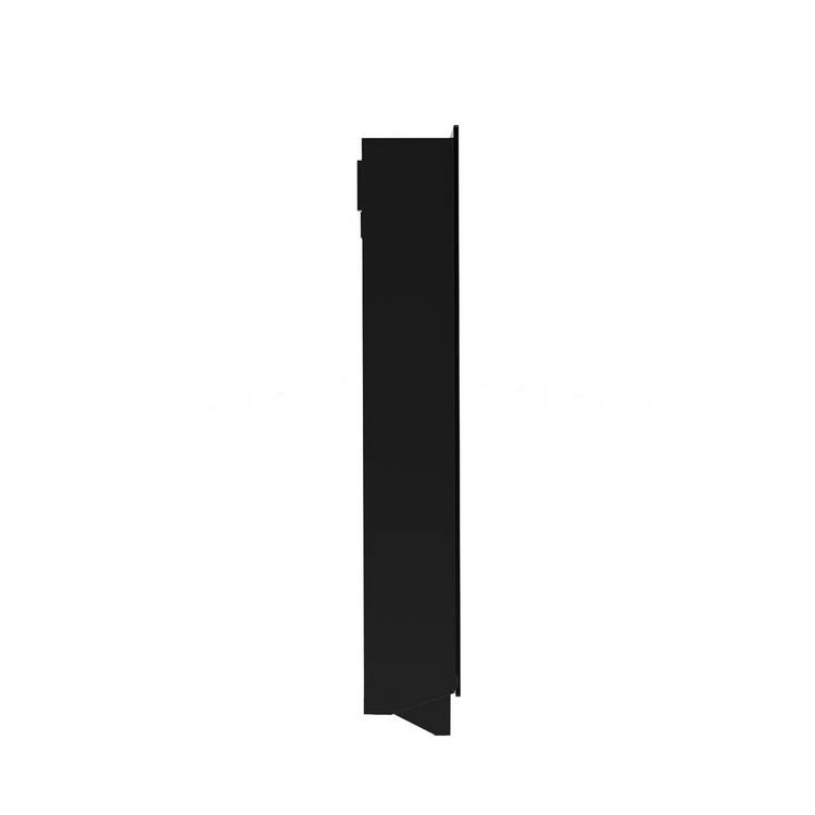 Be Modern Azonto wall hung electric fire Black Glass 900mm (British brand)