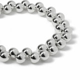 Freedom silver-tone chunky ball necklace 45cm, UK version