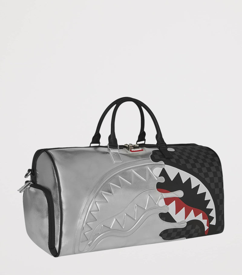 Sprayground duffle bag Silver Side Drip - British product