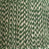 Pacific green mushroom pleat lampshade 30cm - British product