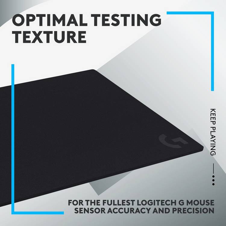 Logitech G740 mouse mat black 46x40cm (British brand)