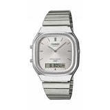 Casio analogue digital white dial watch - British product