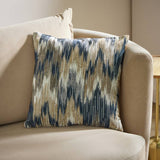 Argos Habitat Ikat Jacquard Cushion Neutral 43x43cm- Buy online at McGrocer