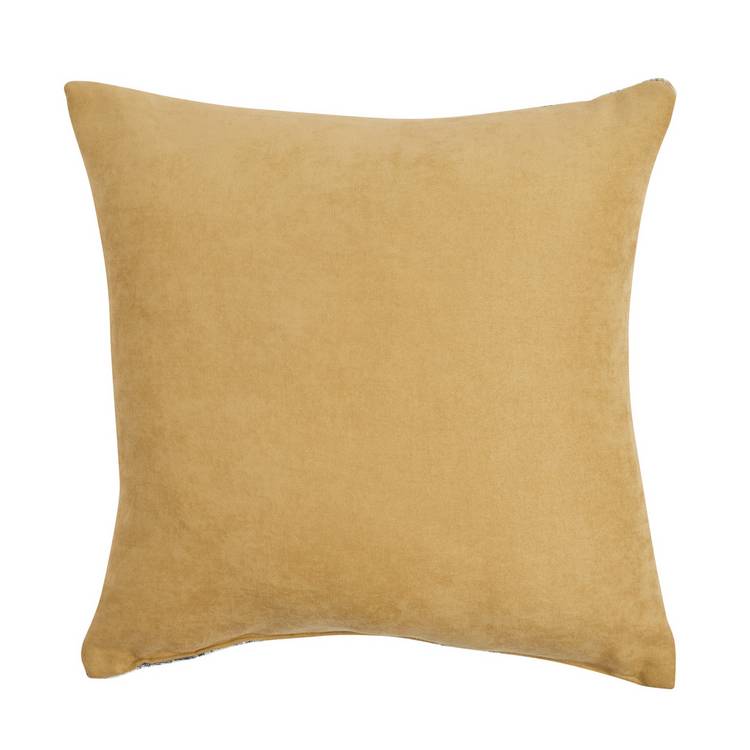Habitat Ikat jacquard cushion neutral 43x43cm (British brand)
