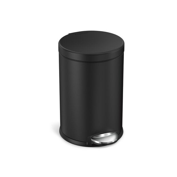 Simplehuman pedal bin black 4.5L (British brand)