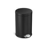 Simplehuman pedal bin black 4.5L (British brand)