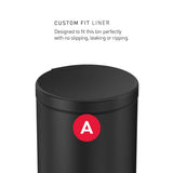 Simplehuman pedal bin black 4.5L (British brand)