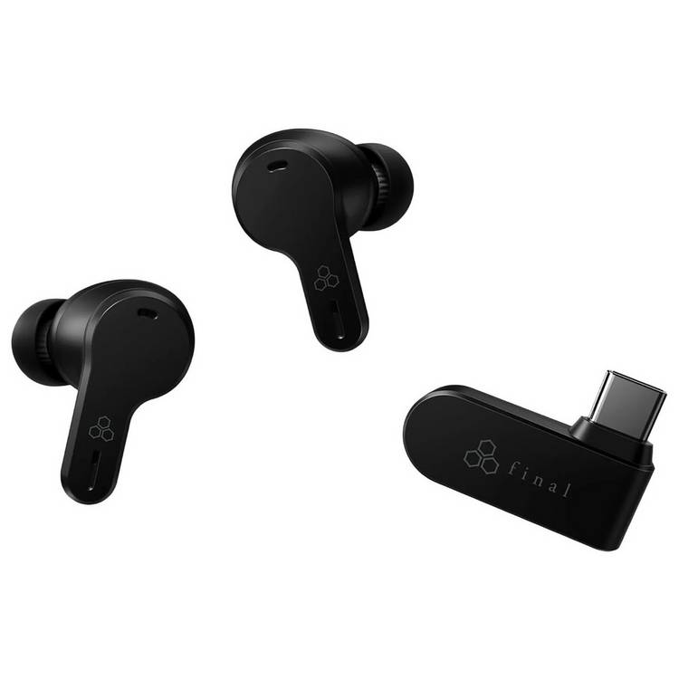 Final wireless gaming earbuds black, imported from the UK