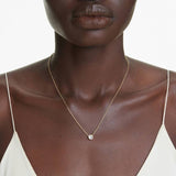 Swarovski gold-tone plated pendant necklace 38cm, imported from the UK