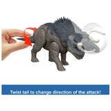 Jurassic World Nasutoceratops dinosaur toy 12-inch, imported from the UK