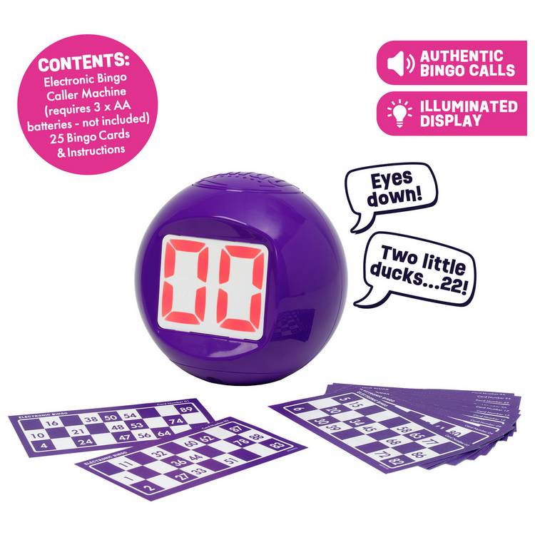 Ideal bingo electronic game, imported from the UK
