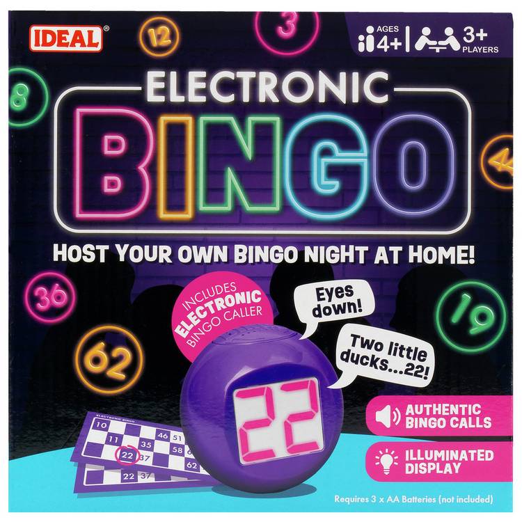 Ideal bingo electronic game, imported from the UK