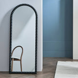 Argos Habitat Black Bobble Wooden Arch Full Length Mirror, 150x60cm- Buy online at McGrocer