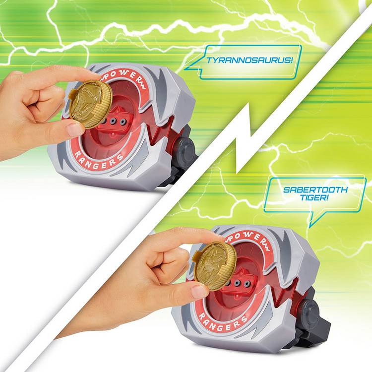 Power Rangers deluxe buckle roleplay morpher, imported from the UK