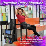 Easy Karaoke EKS300 ultimate Bluetooth karaoke machine - British product