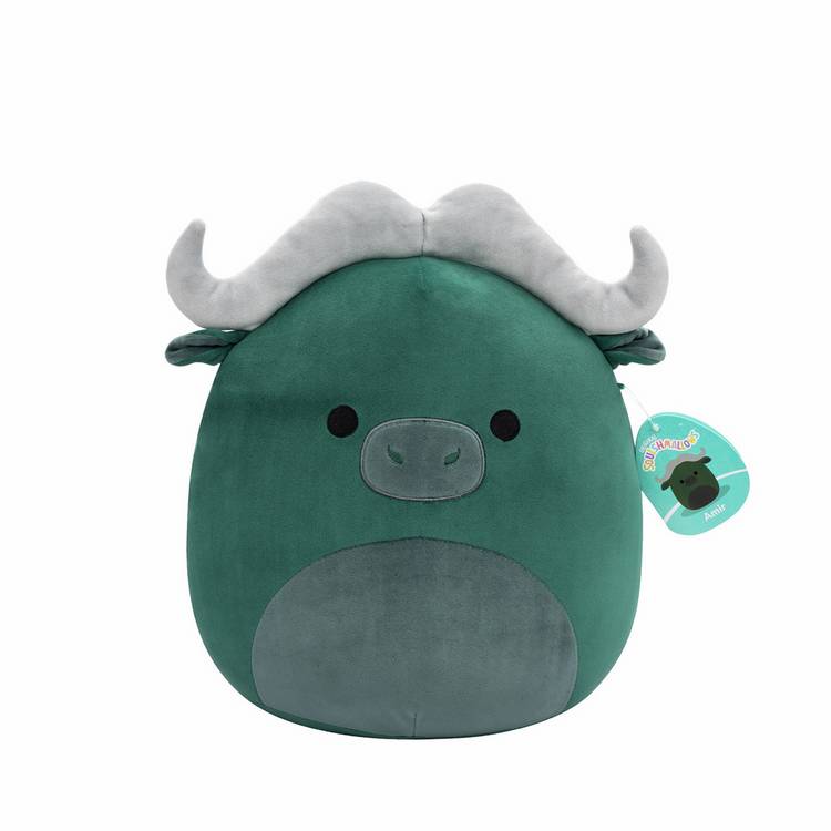 Squishmallows soft toy Amir buffalo 12 inch (British brand)