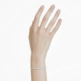 Swarovski Matrix tennis bracelet rhodium plated 11 cm, imported from the UK
