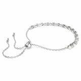 Swarovski Matrix tennis bracelet rhodium plated 11 cm, imported from the UK