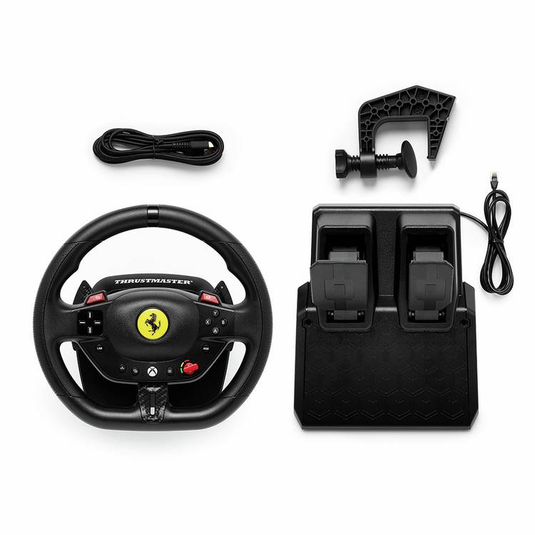 Thrustmaster T98 Ferrari 296 GTB racing wheel 25.5 cm - British product