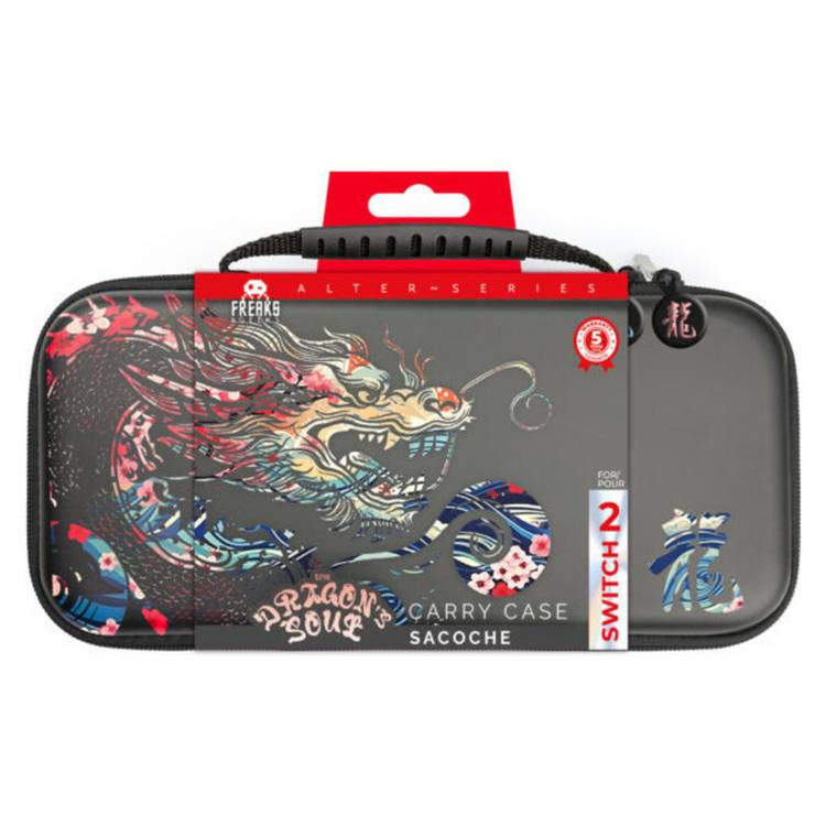Freaks & Geeks travel case for Nintendo Switch - British product