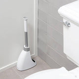Simplehuman crescent-shaped toilet brush white (British brand)