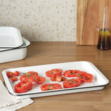 Argos Argos Home 42cm Enamel Carbon Steel Oven Tray- Buy online at McGrocer